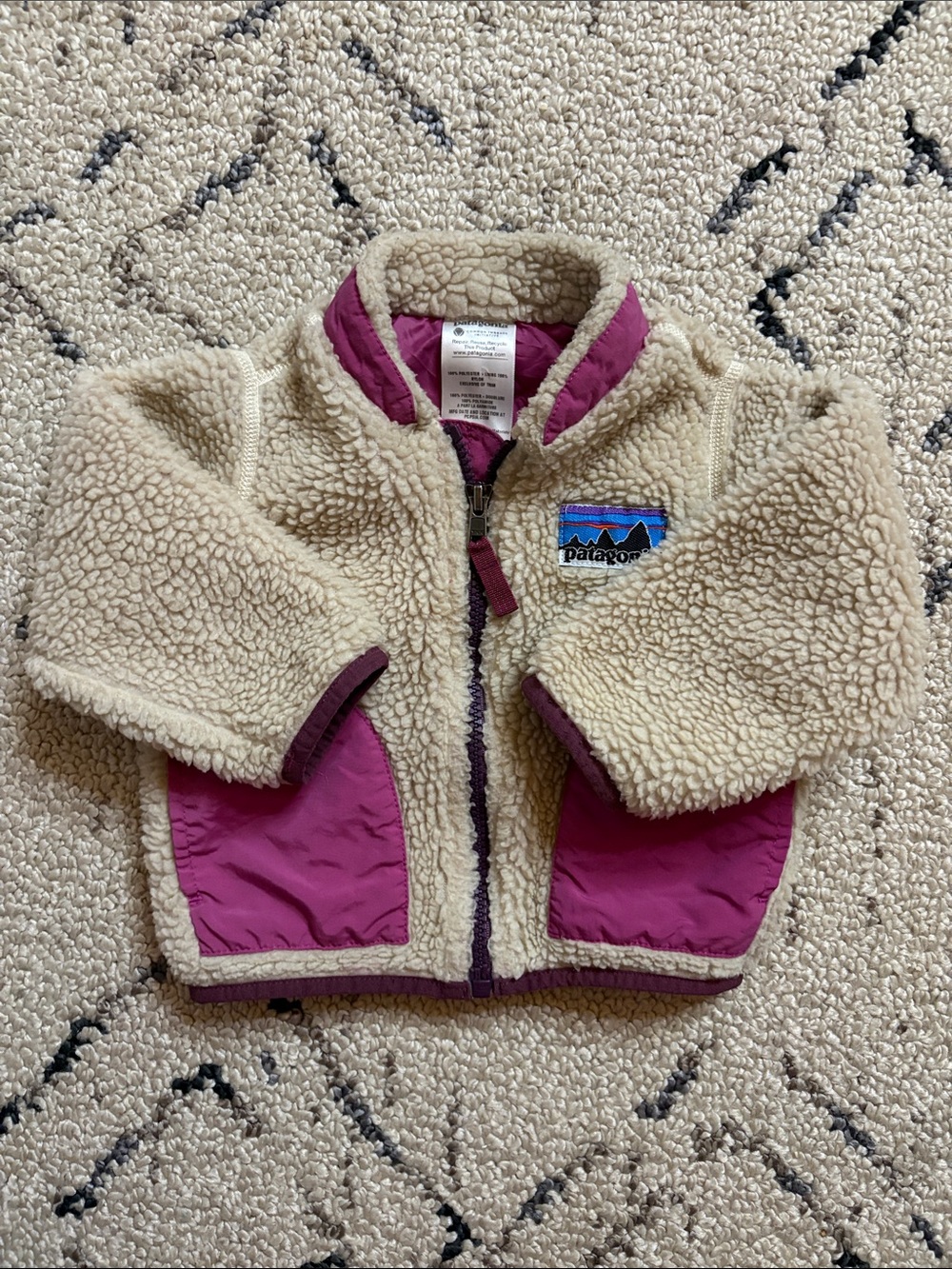 Patagonia Kids retro  Jacket (12m) EUC